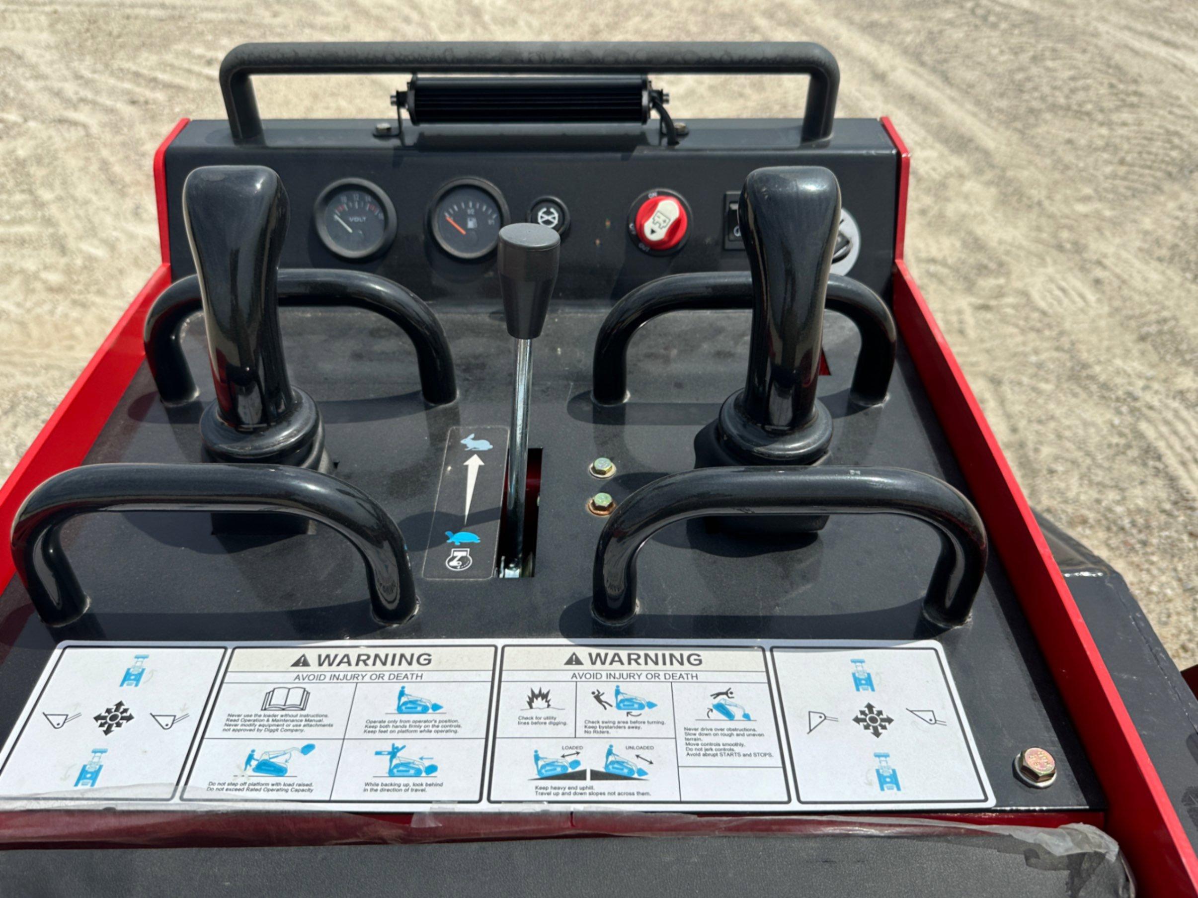 2024 VALLEY PIONEER STAND ON MINI COMPACT TRACK LOADER