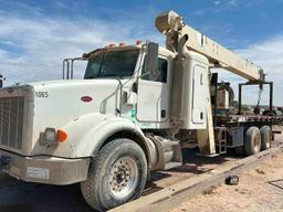 2007 PETERBILT 378 CRANE TRUCK(INOPERABLE)