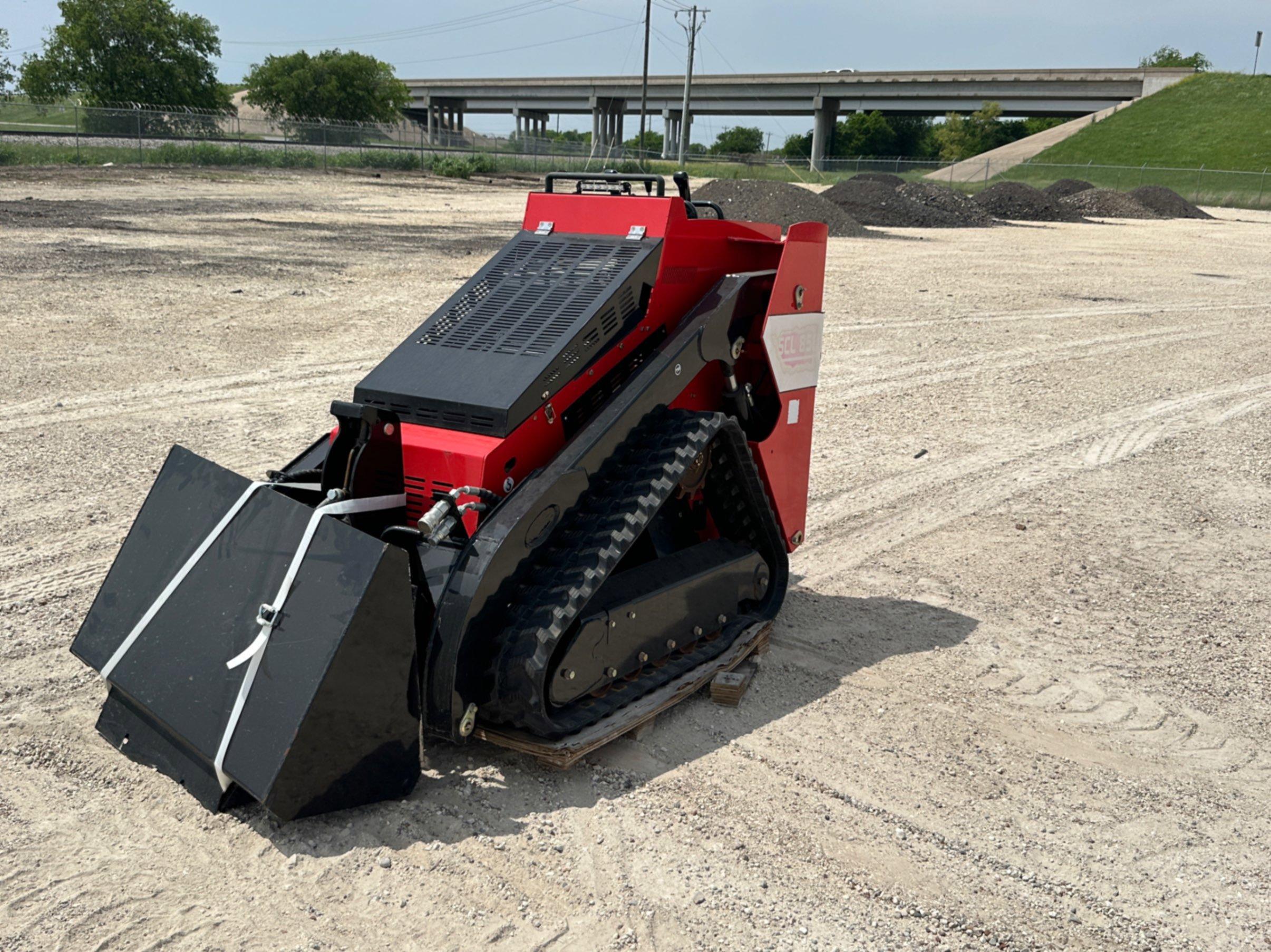 2024 VALLEY PIONEER STAND ON MINI COMPACT TRACK LOADER