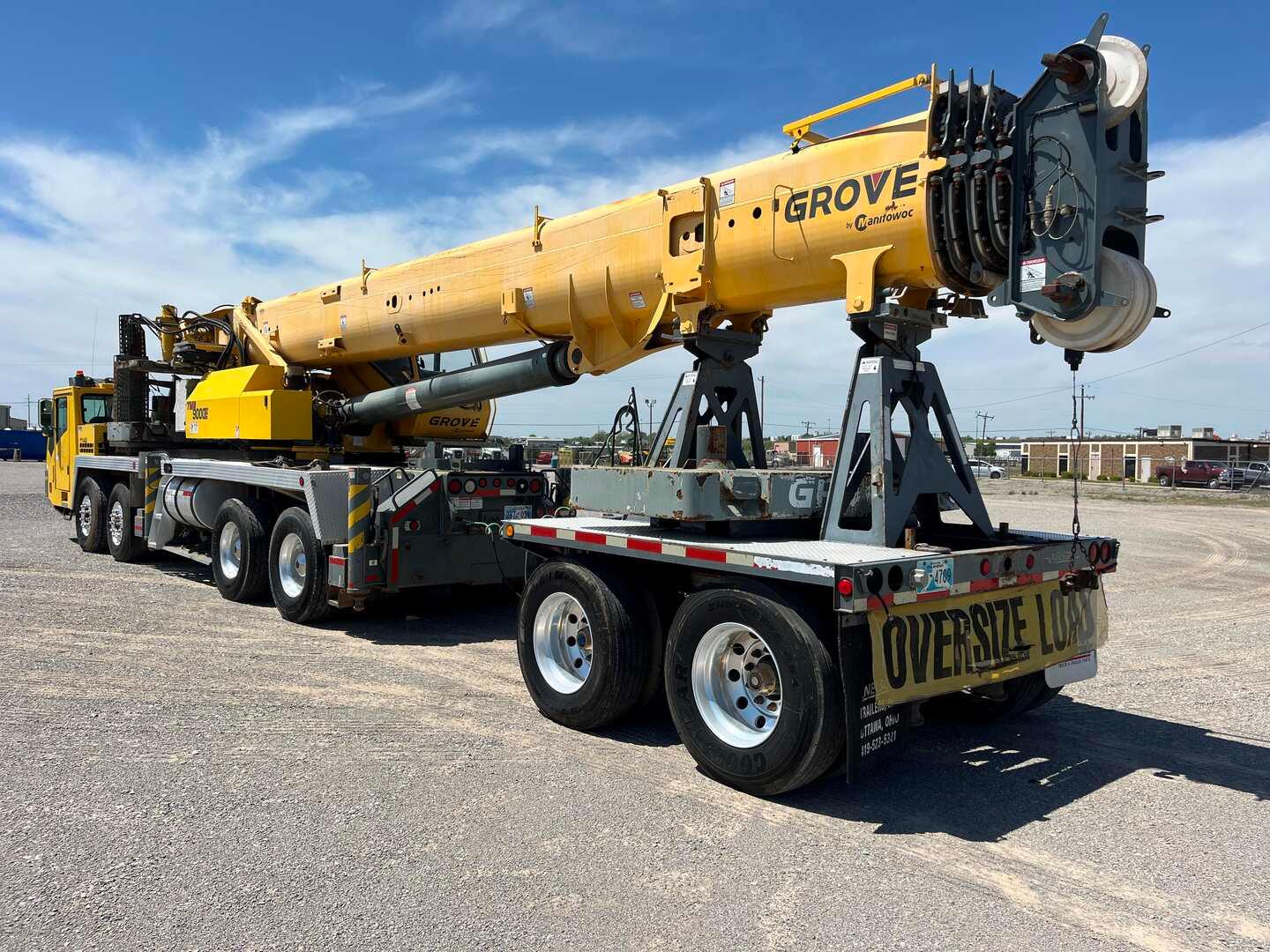 2011 GROVE TMS900E TRUCK CRANE
