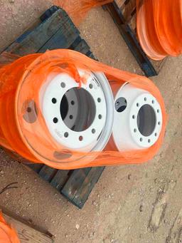 PALLET OF (4) 22.5 RIMS
