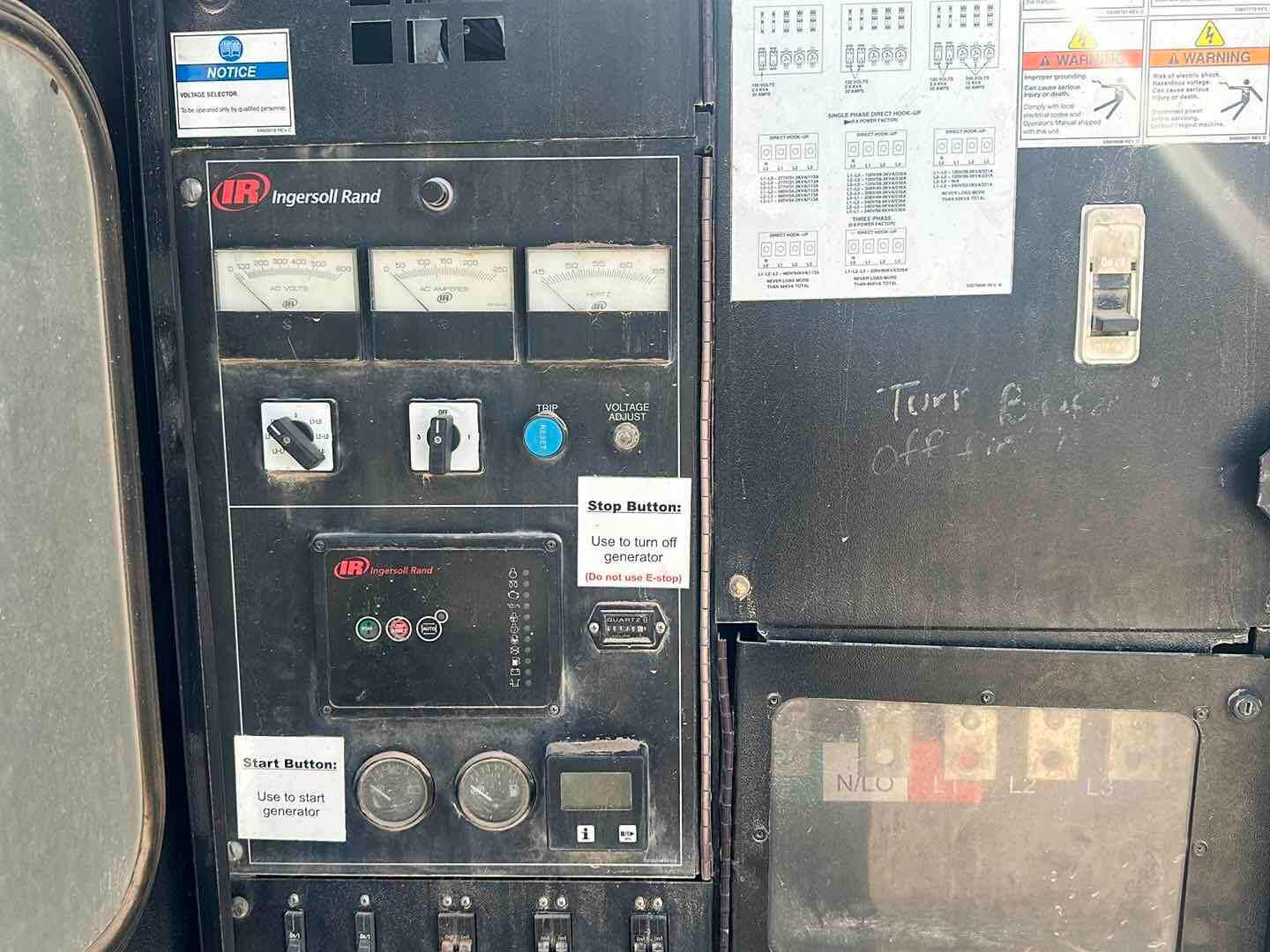 2011 INGERSOLL RAND  G90 GENERATOR