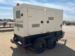 2016 S & B TRAILER 125KW MULTIQUIP GENERATOR