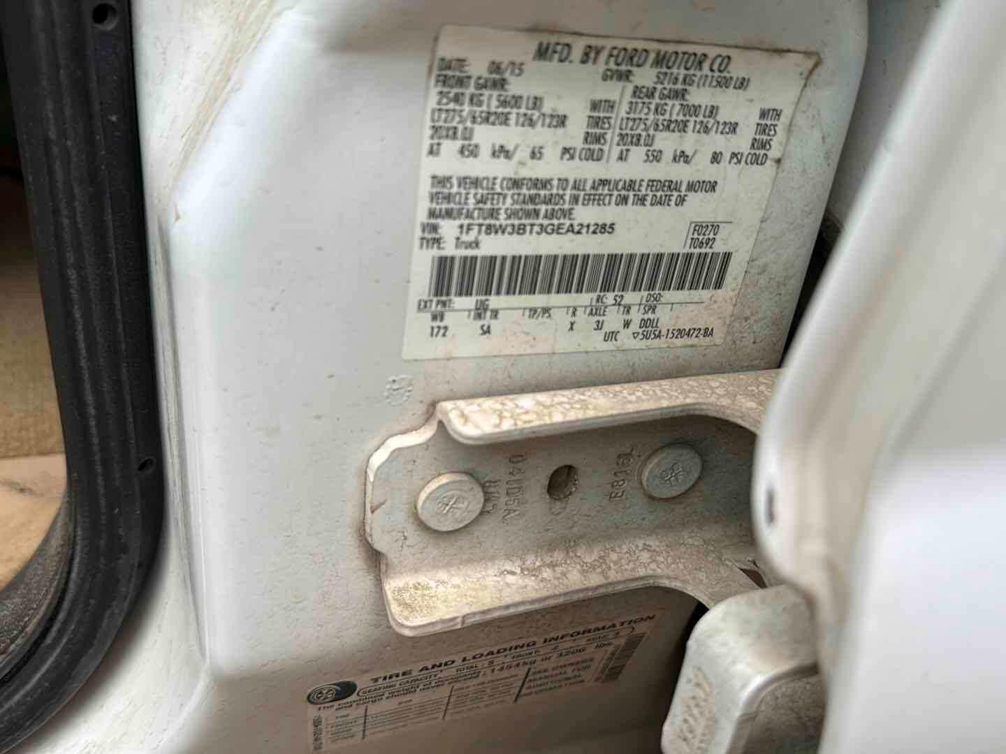 2016 FORD F-350