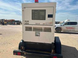 2016 S & B TRAILER 125KW MULTIQUIP GENERATOR
