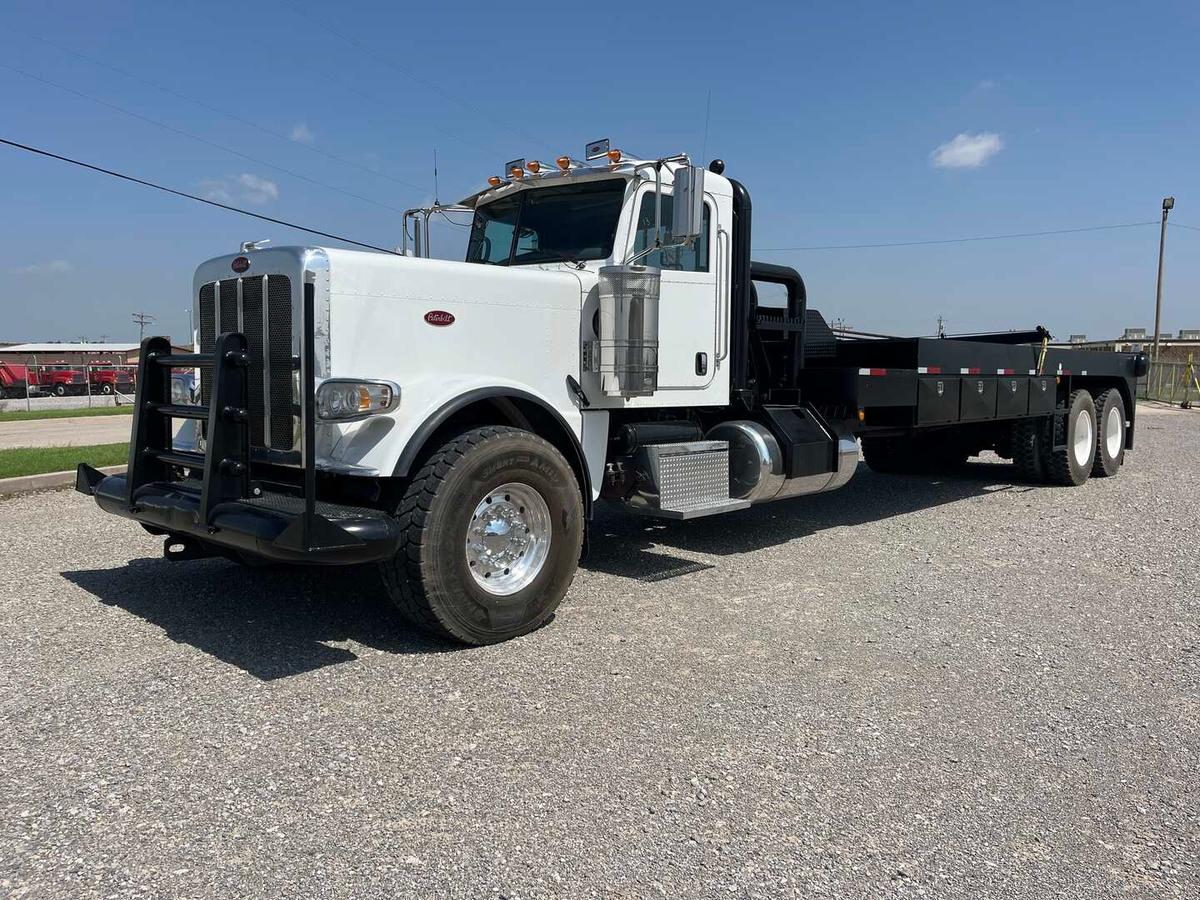 2013 PETERBILT 389K OILFIELD BED TRUCK