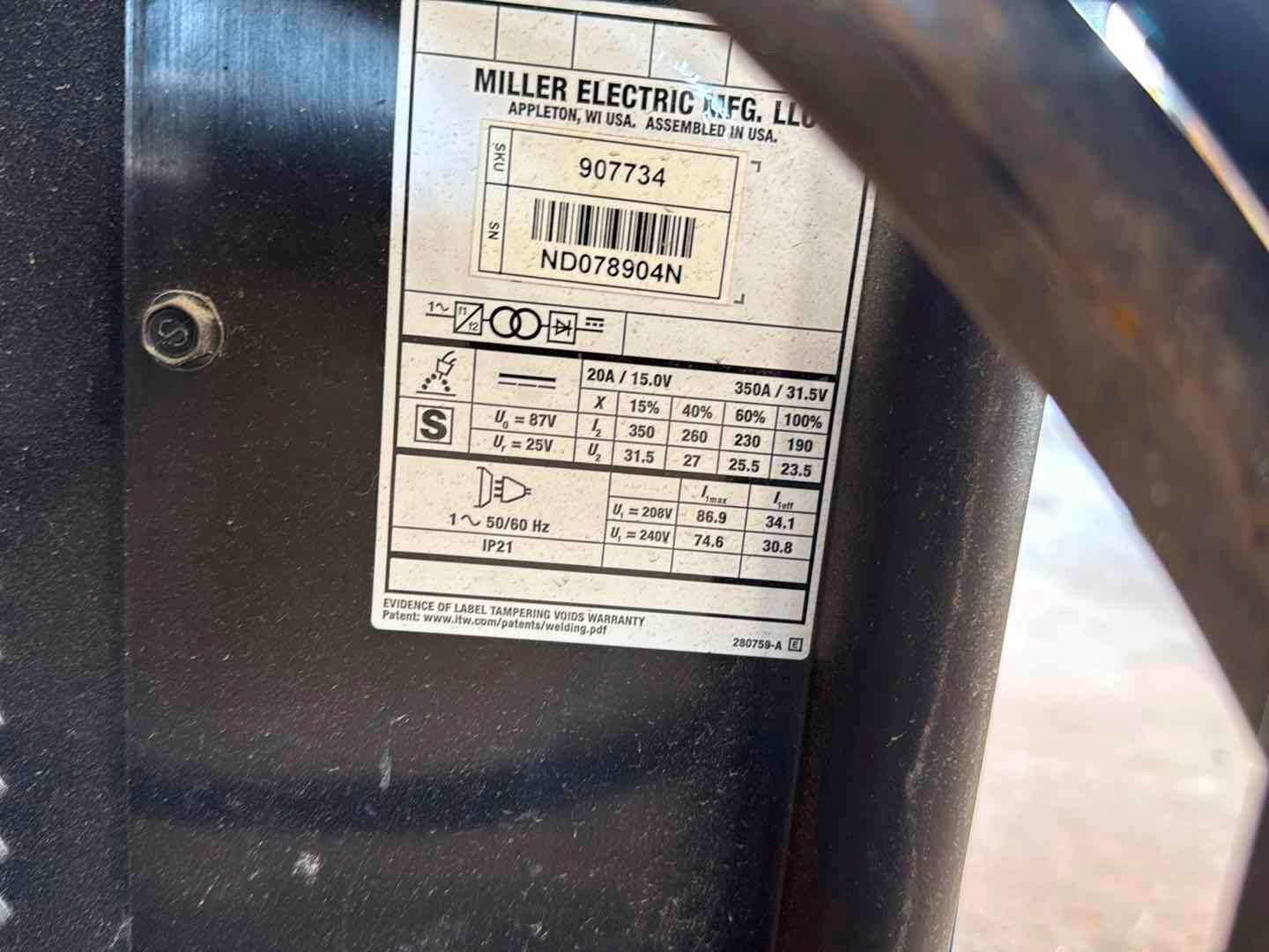 MILLER WELDER