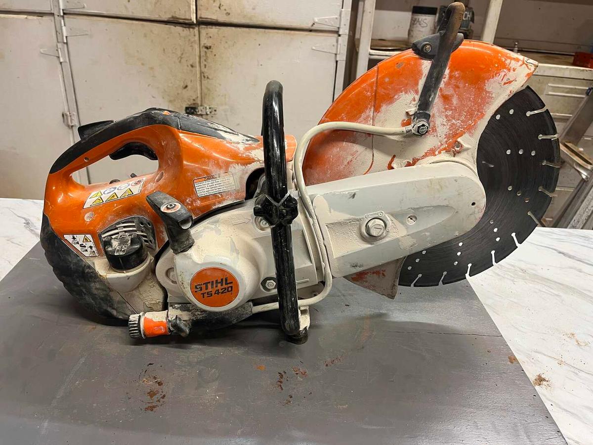 STIHL TS420 CUTQUICK SAW