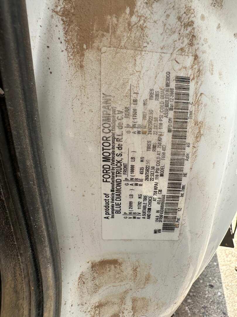 2008 FORD F-650 ROUSTABOUT