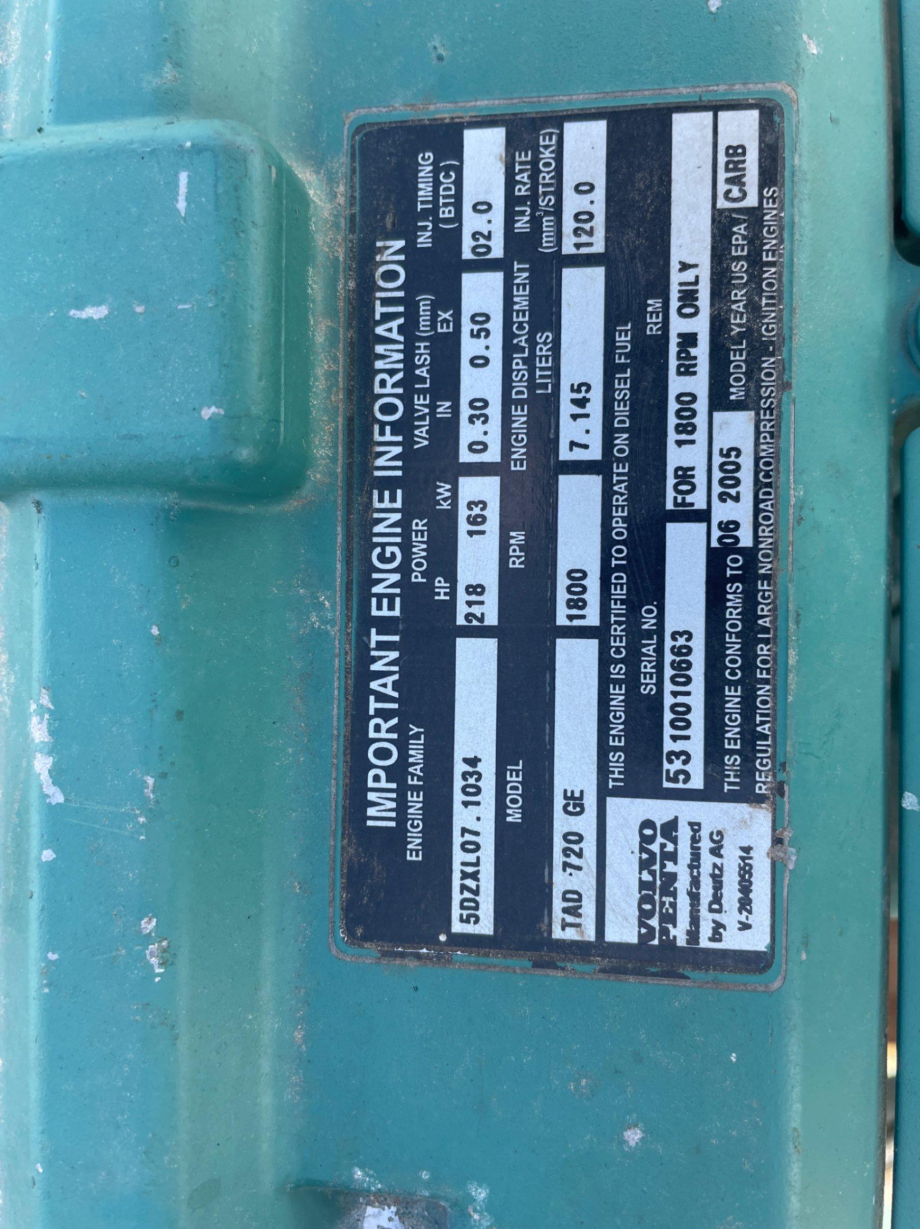 MQ POWER 135 KW GENERATOR