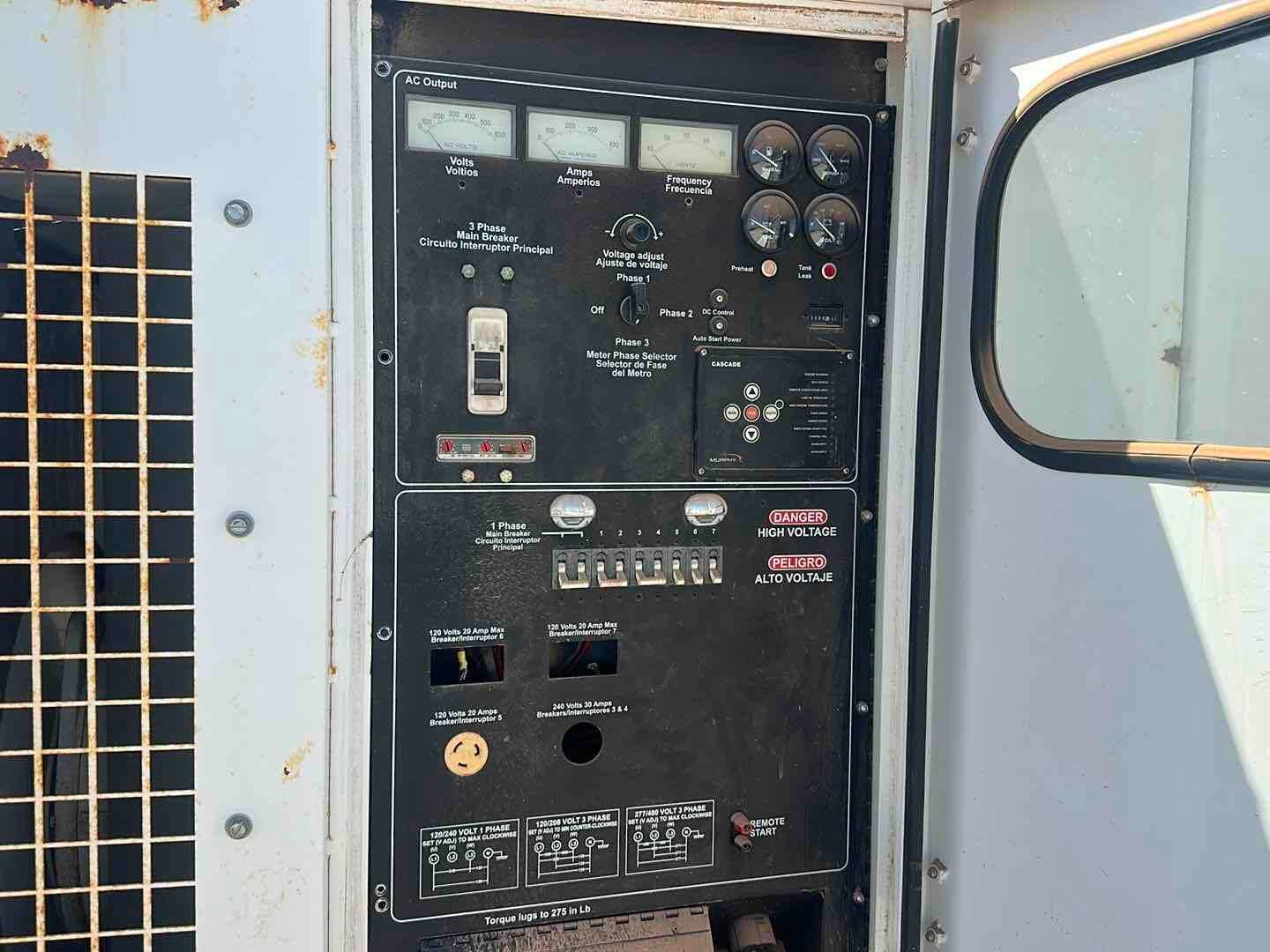 2013 MAXEY TRAILER MFG 100KW GENERATOR