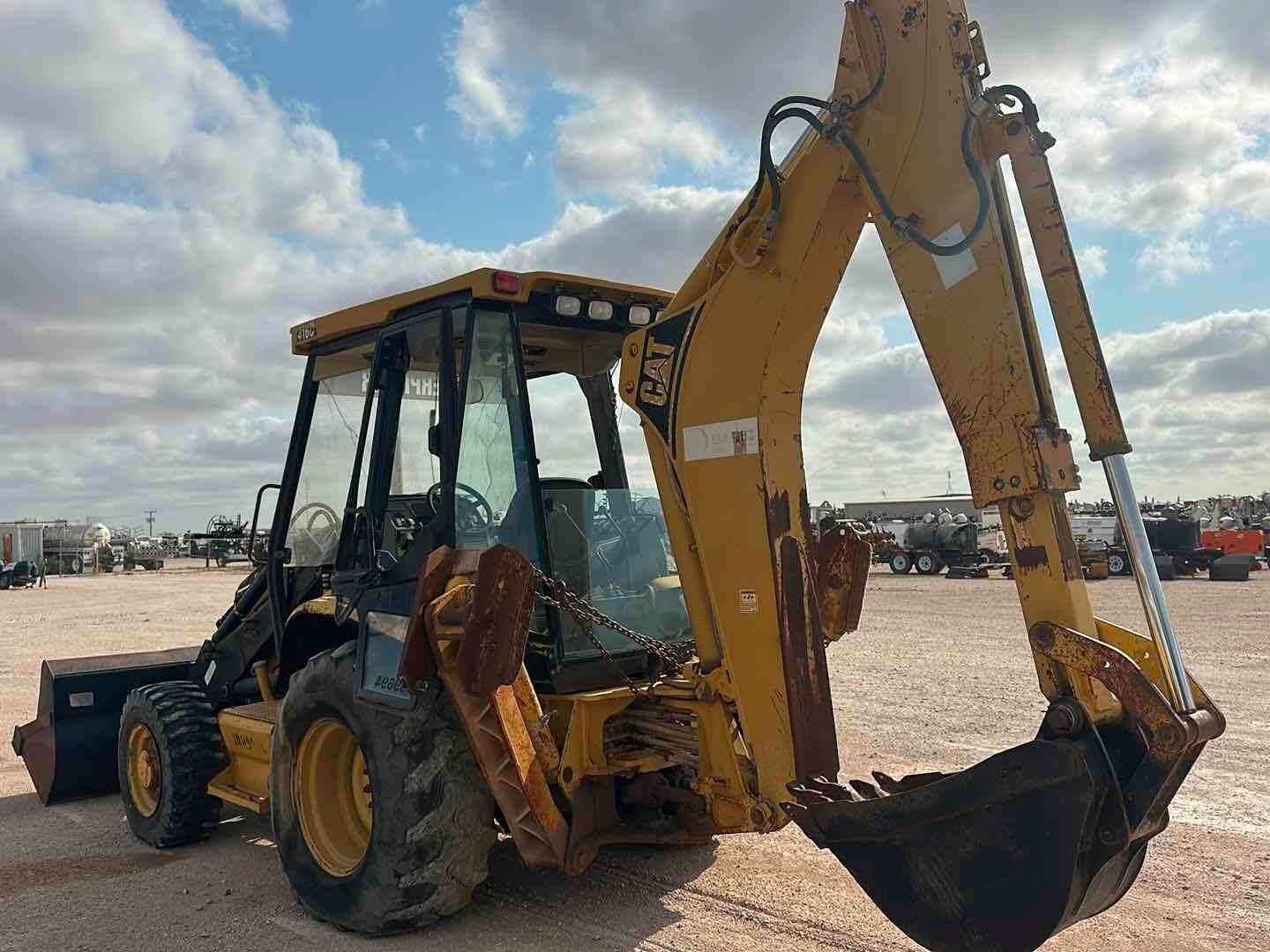 CAT 416C BACKHOE(INOPERABLE)