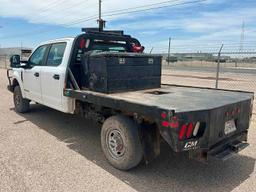 2017 FORD F-350 FLATBED