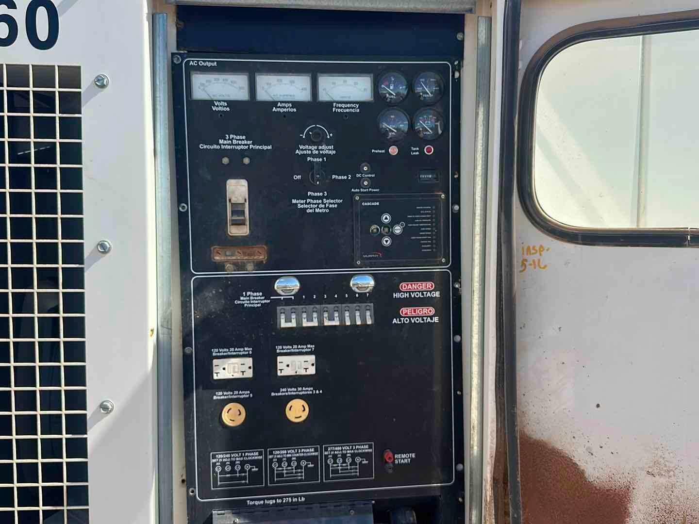 2012 NORMAN POWER SYSTEMS 100KW GENERATOR