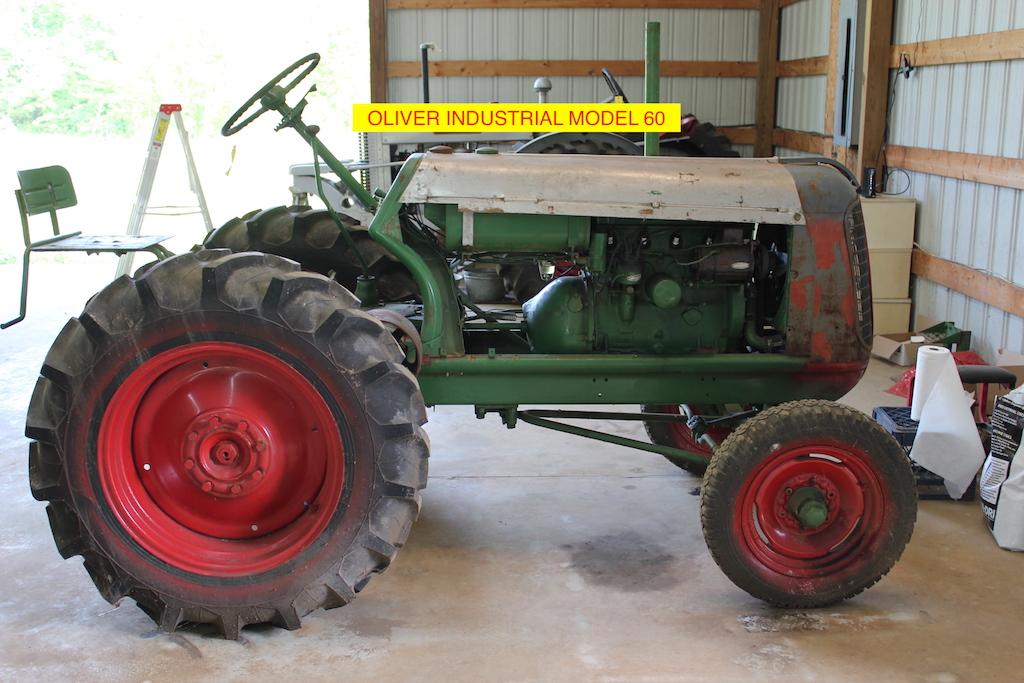 Oliver Industrial Model 60, Wide Front End, Gas, PTO, SN#413354KD