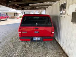 2008 Ford Ranger, 1 1/2 Cab, 4x2, Split Frt. Seat, Cap, In line 4, 112,618 mi.