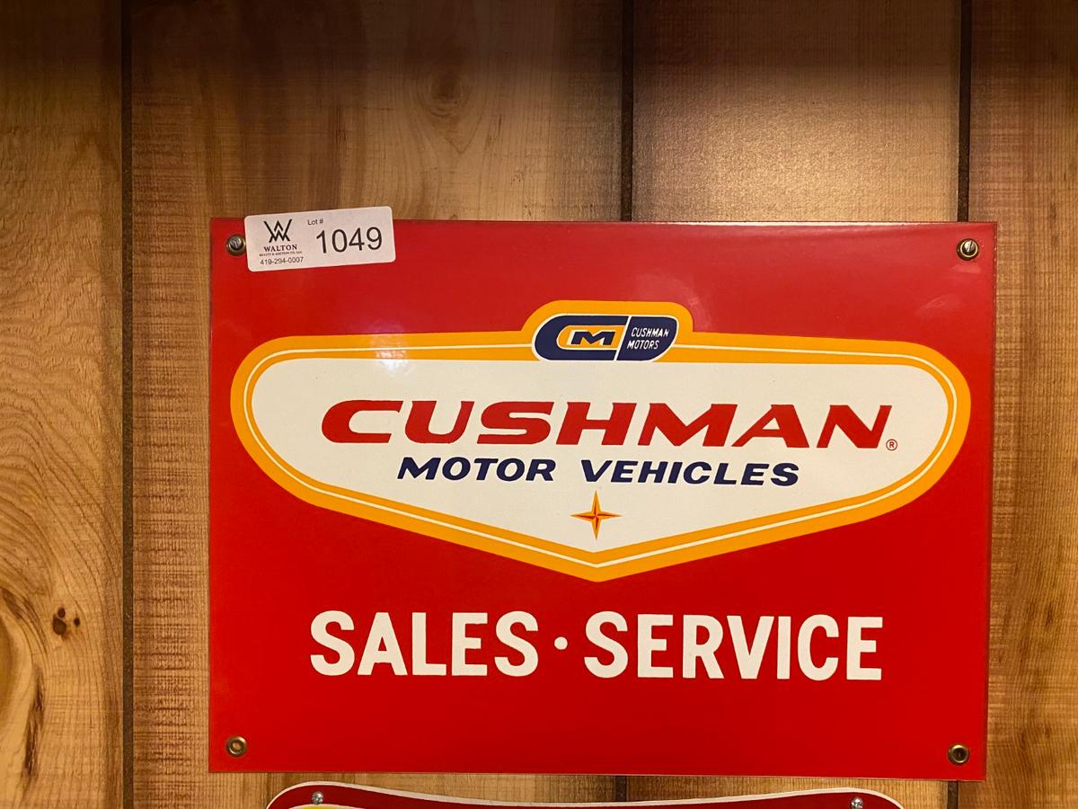 Cushman  Sales & Service Sign