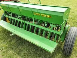 JD FBA (13-7") grain drill w/ dbl. box seeder