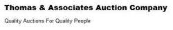 Thomas & Associates Auctioneers LLC