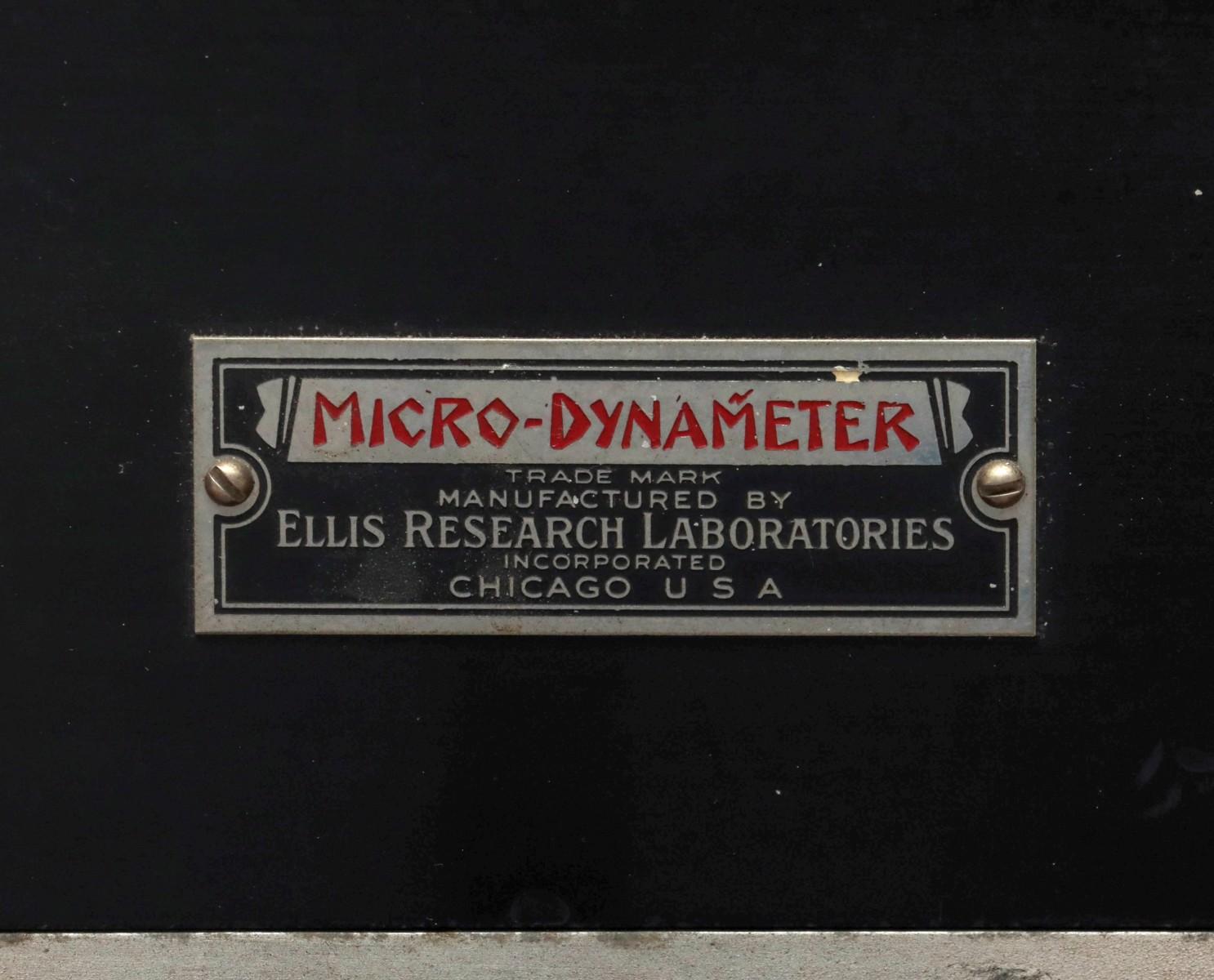 THE ELLIS MICRO-DYNAMETER, A BANNED QUACK MEDICAL DEVICE