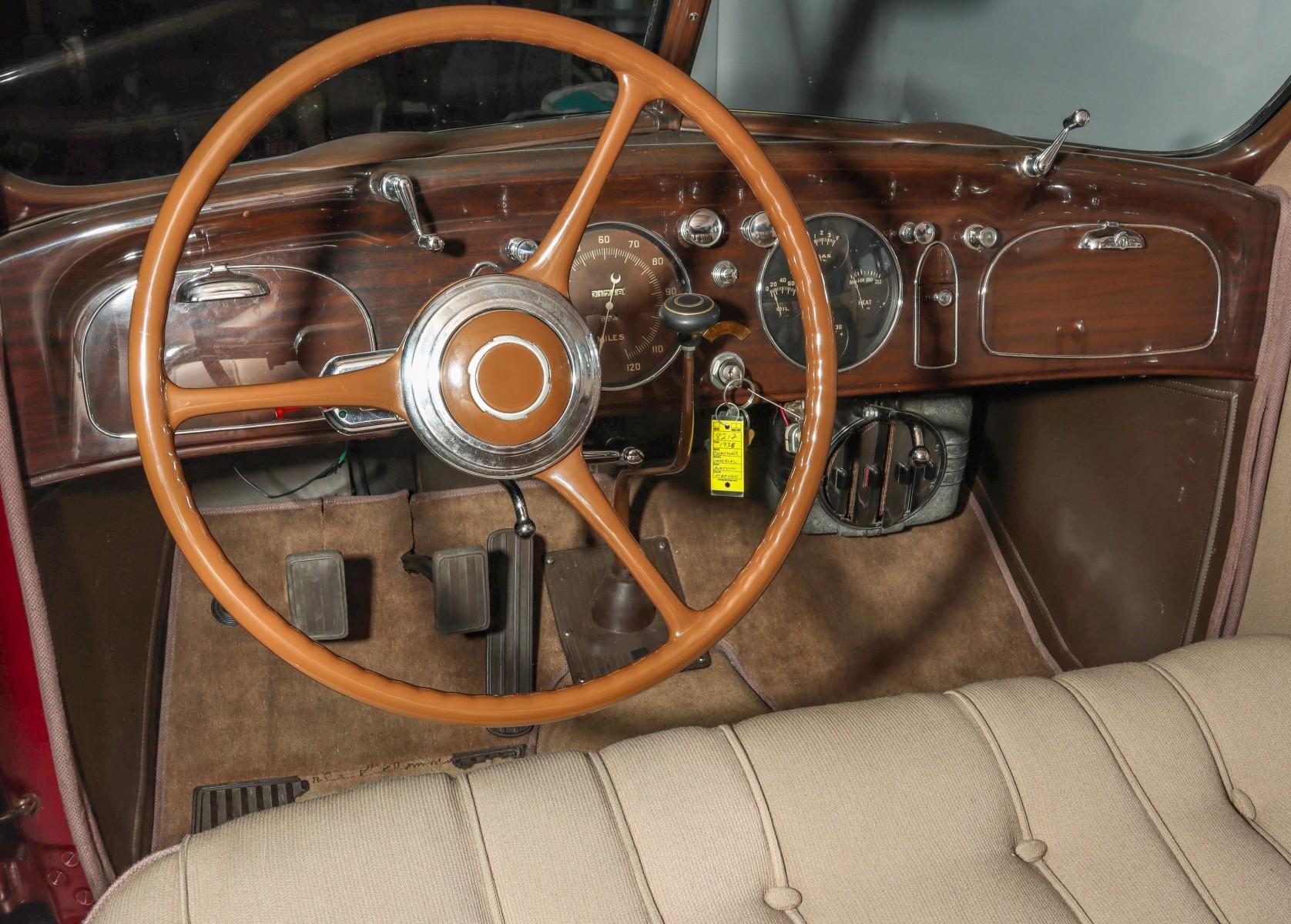 A BEAUTIFULLY RESTORED 1935 CHRYSLER AIRFLOW IMPERIAL