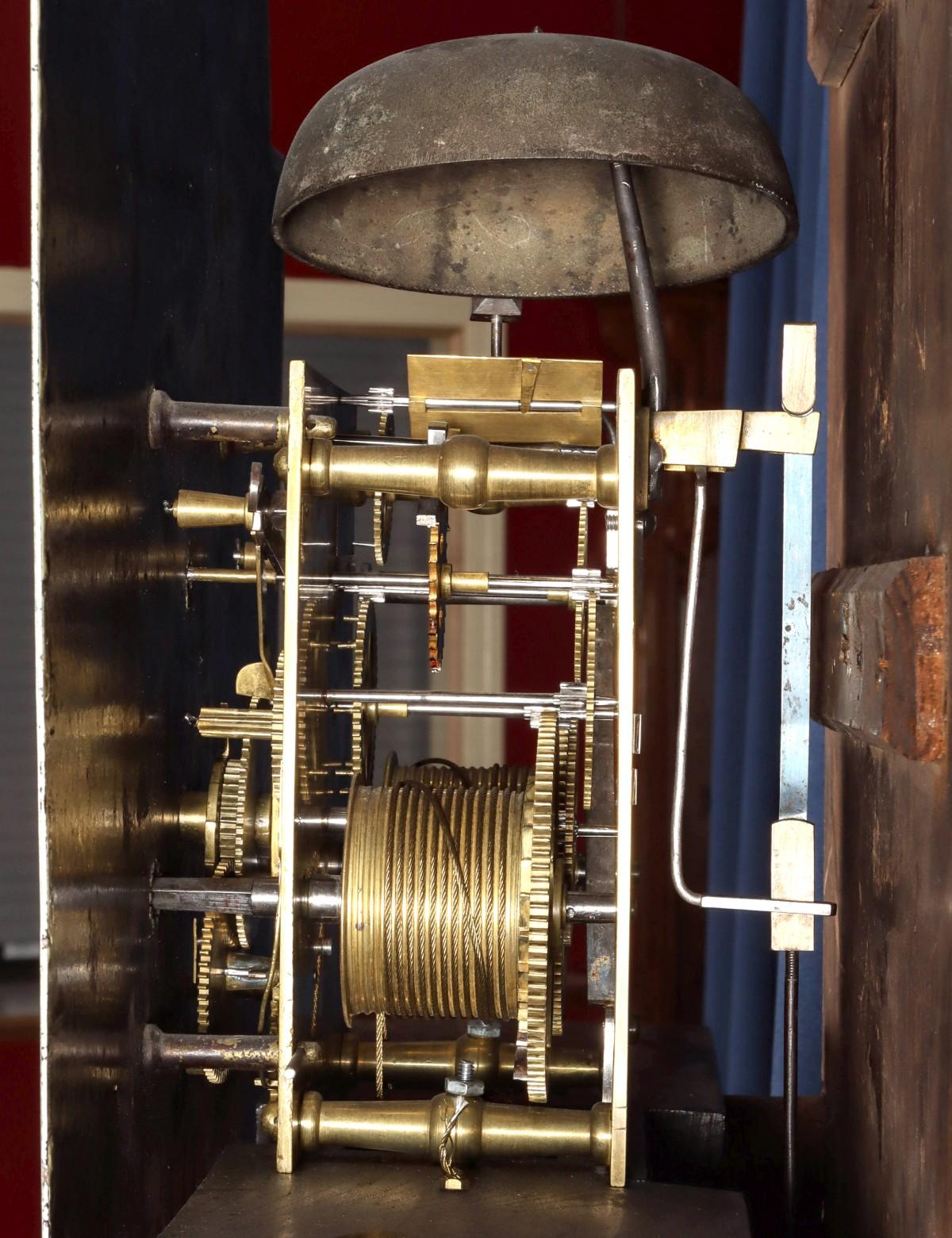 AN EARLY 19TH C. SCOTTISH TALL CLOCK SIGNED DUMBARTON