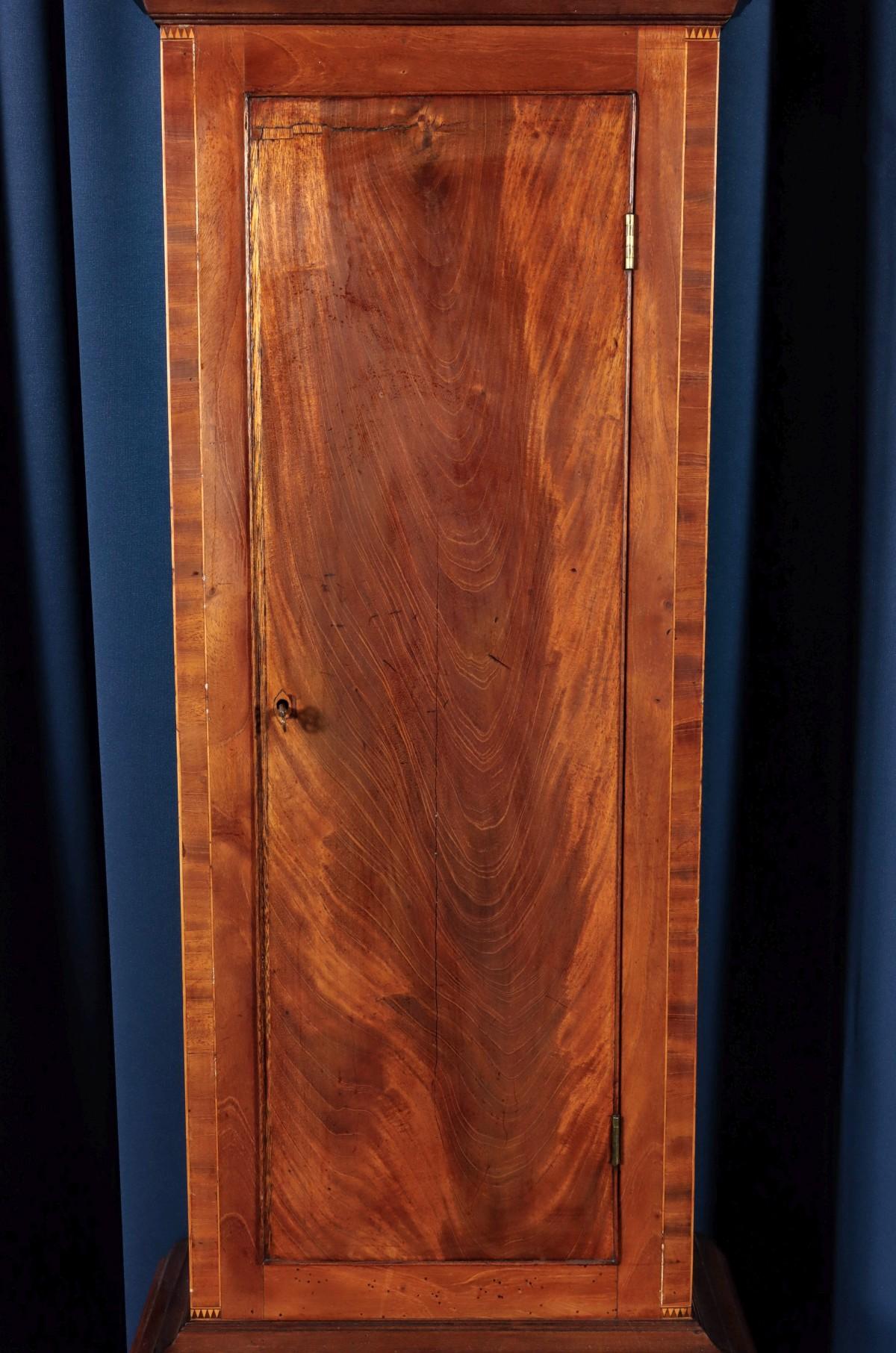 AN EARLY 19TH C. SCOTTISH TALL CLOCK SIGNED DUMBARTON