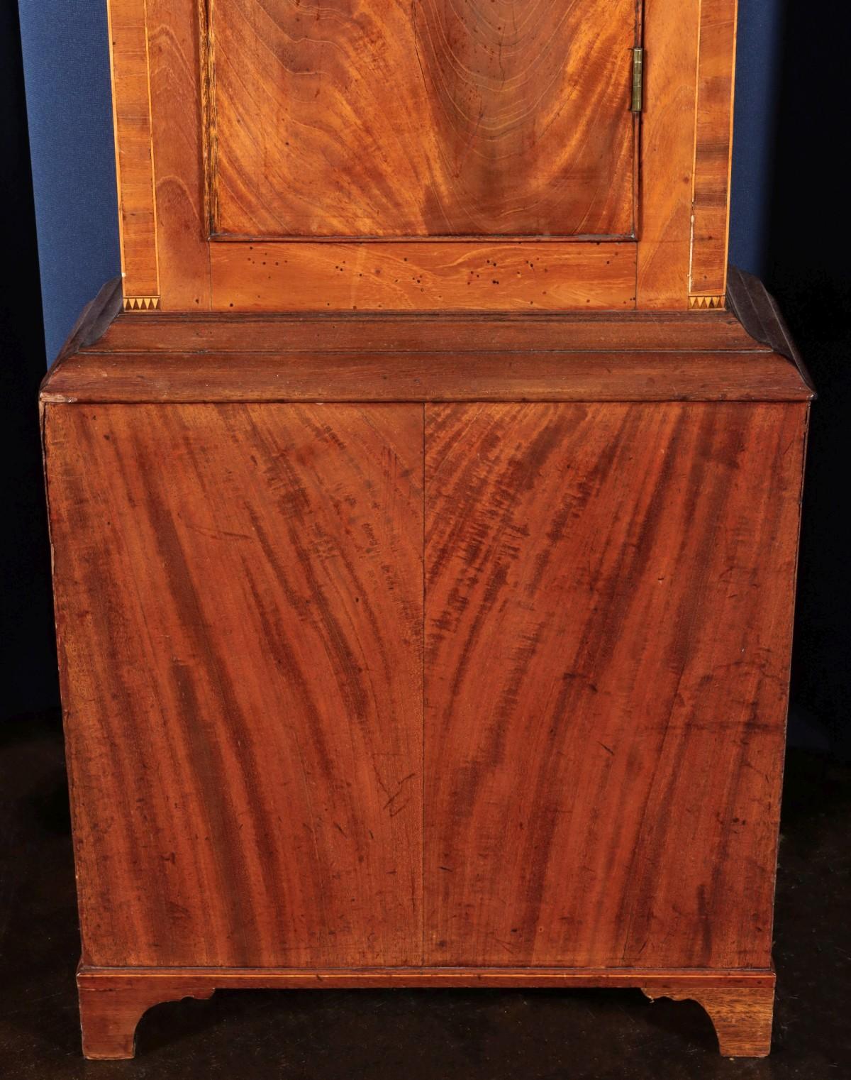 AN EARLY 19TH C. SCOTTISH TALL CLOCK SIGNED DUMBARTON