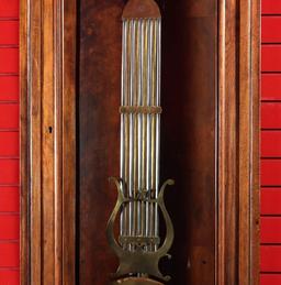 A 19TH C. JEWELER'S REGULATOR CASE W/ PINWHEEL MOVEMENT