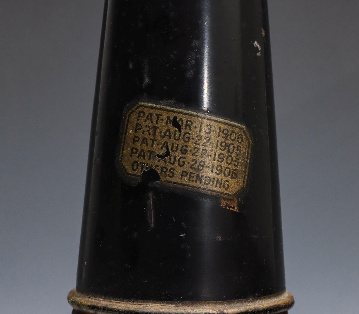 AN EDISON GEM CYLINDER PHONOGRAPH WITH OUTSIDE HORNS