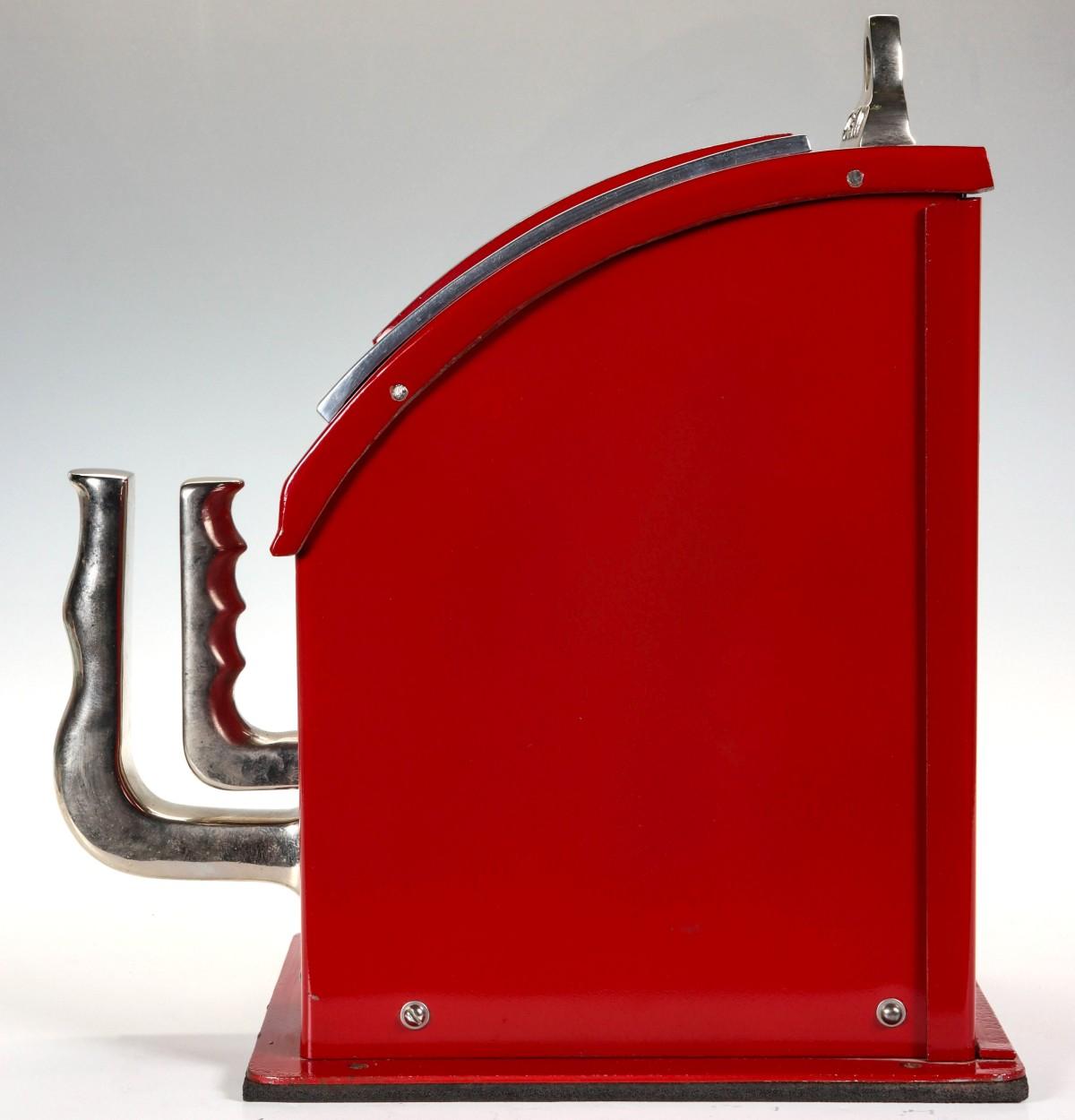 A GOTTLIEB 1 CENT GRIP STRENGTH MACHINE