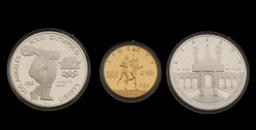 A U.S. MINT 1983-1984 OLYMPICS COMMEMORATIVE COIN SET