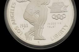 A U.S. MINT 1983-1984 OLYMPICS COMMEMORATIVE COIN SET