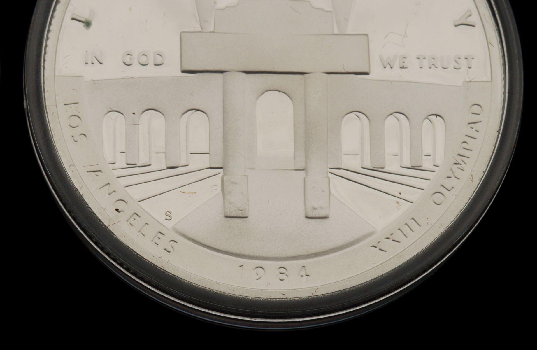 A U.S. MINT 1983-1984 OLYMPICS COMMEMORATIVE COIN SET