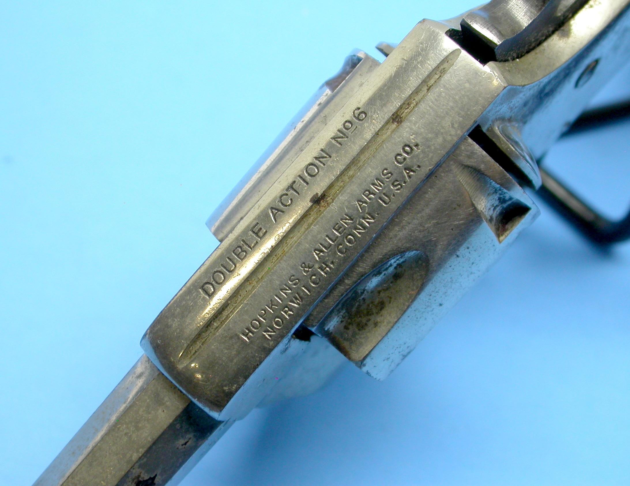 Hopkins & Allen Double-Action #6 .32 S&W Revolver - FFL #279 (HTG)