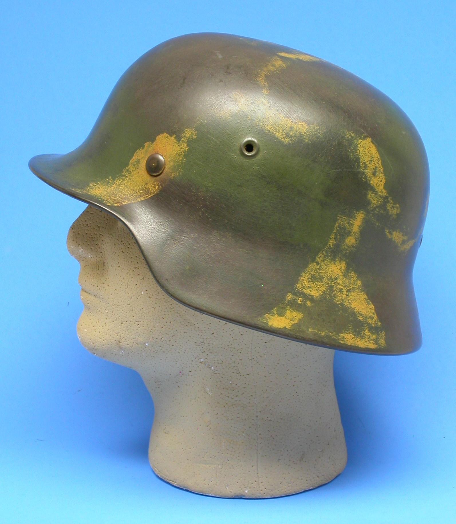 German Military WWII Issue M40 Camo Combat Helmet