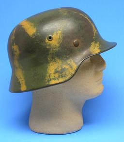 German Military WWII Issue M40 Camo Combat Helmet