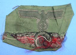 Three German Army WWIIi Breast and Hat Eagle Patches