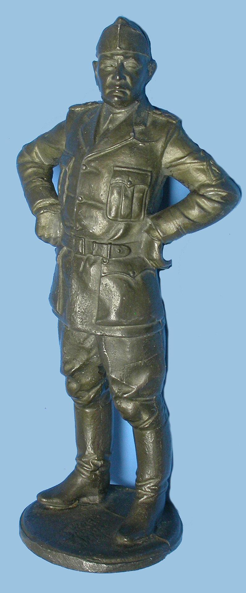 Fascist Italian WWII Mussolini Statue