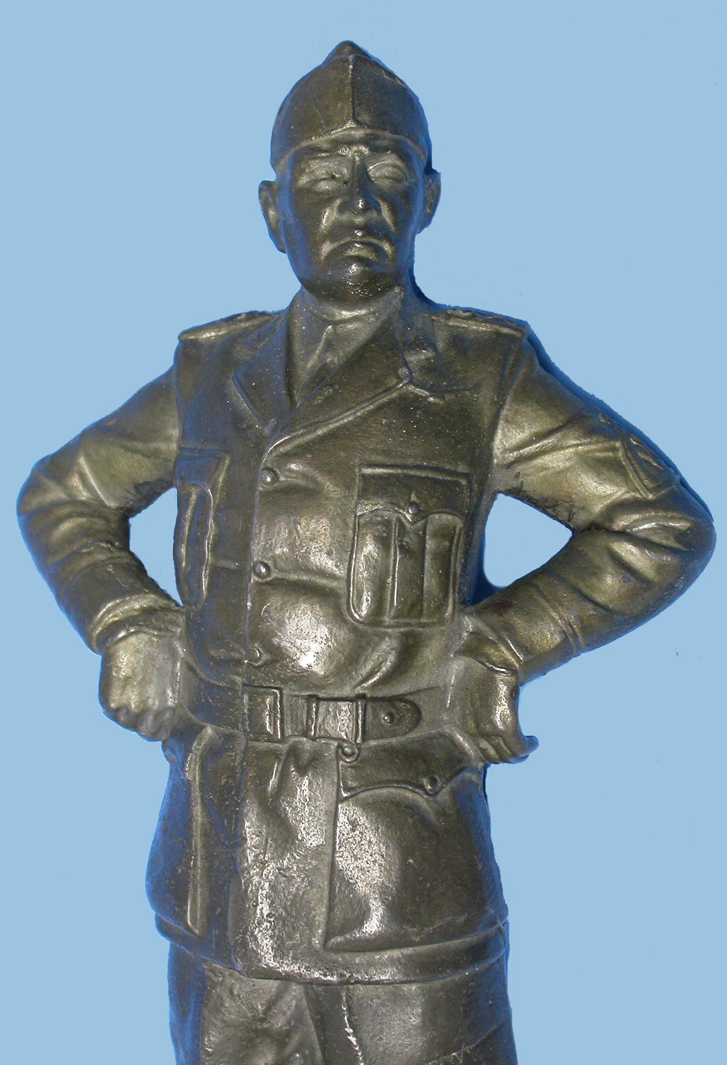 Fascist Italian WWII Mussolini Statue