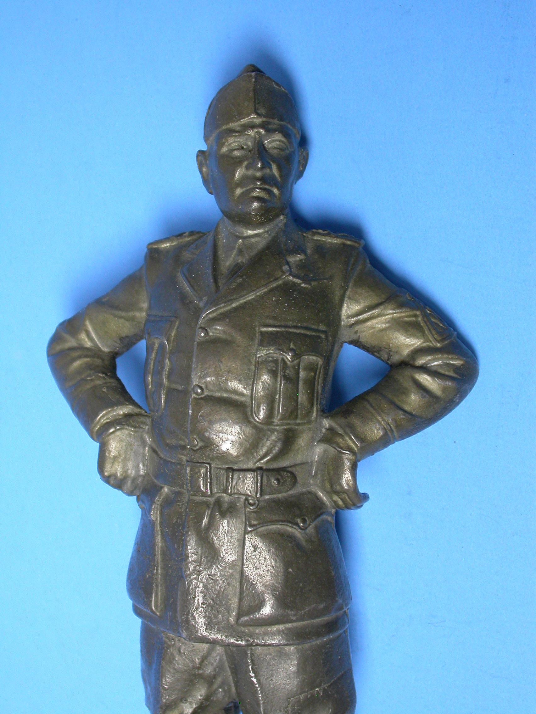 Fascist Italian WWII Mussolini Statue