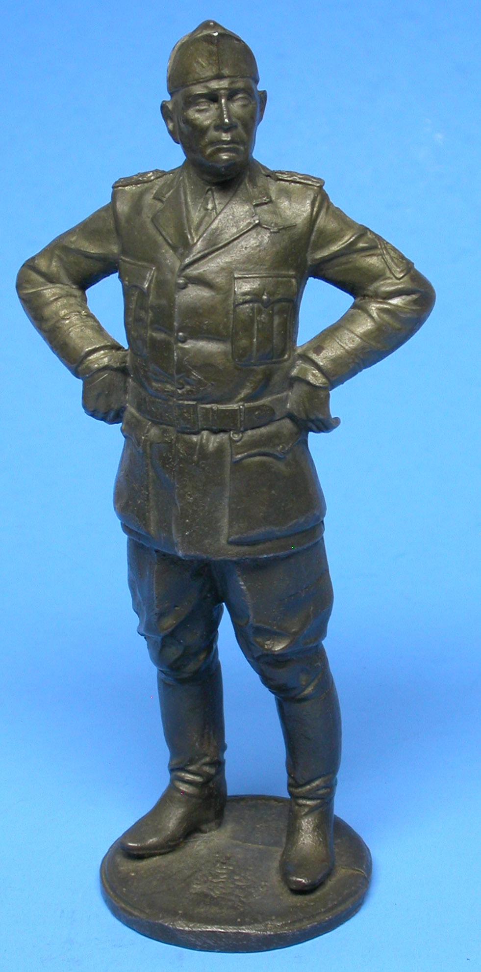 Fascist Italian WWII Mussolini Statue