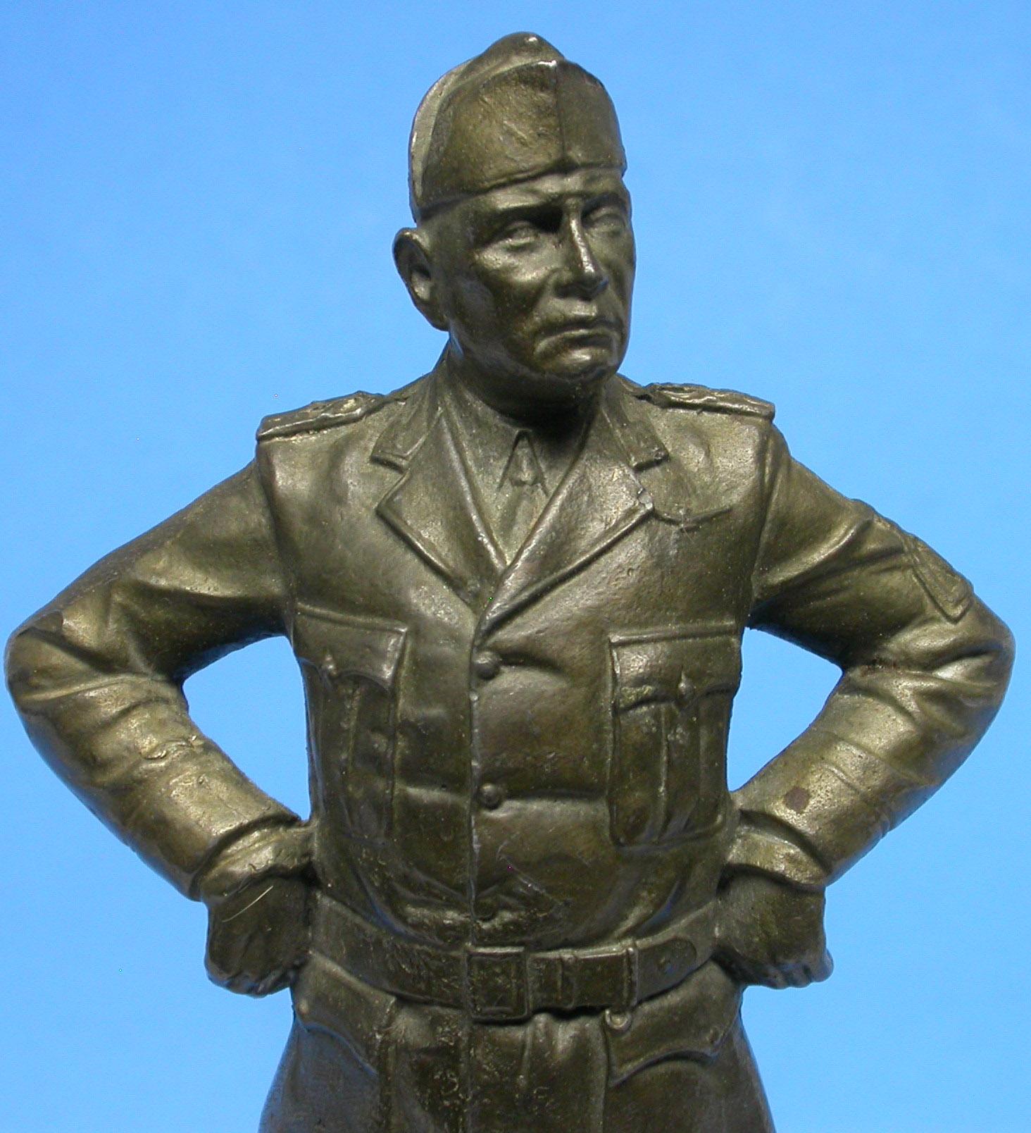 Fascist Italian WWII Mussolini Statue