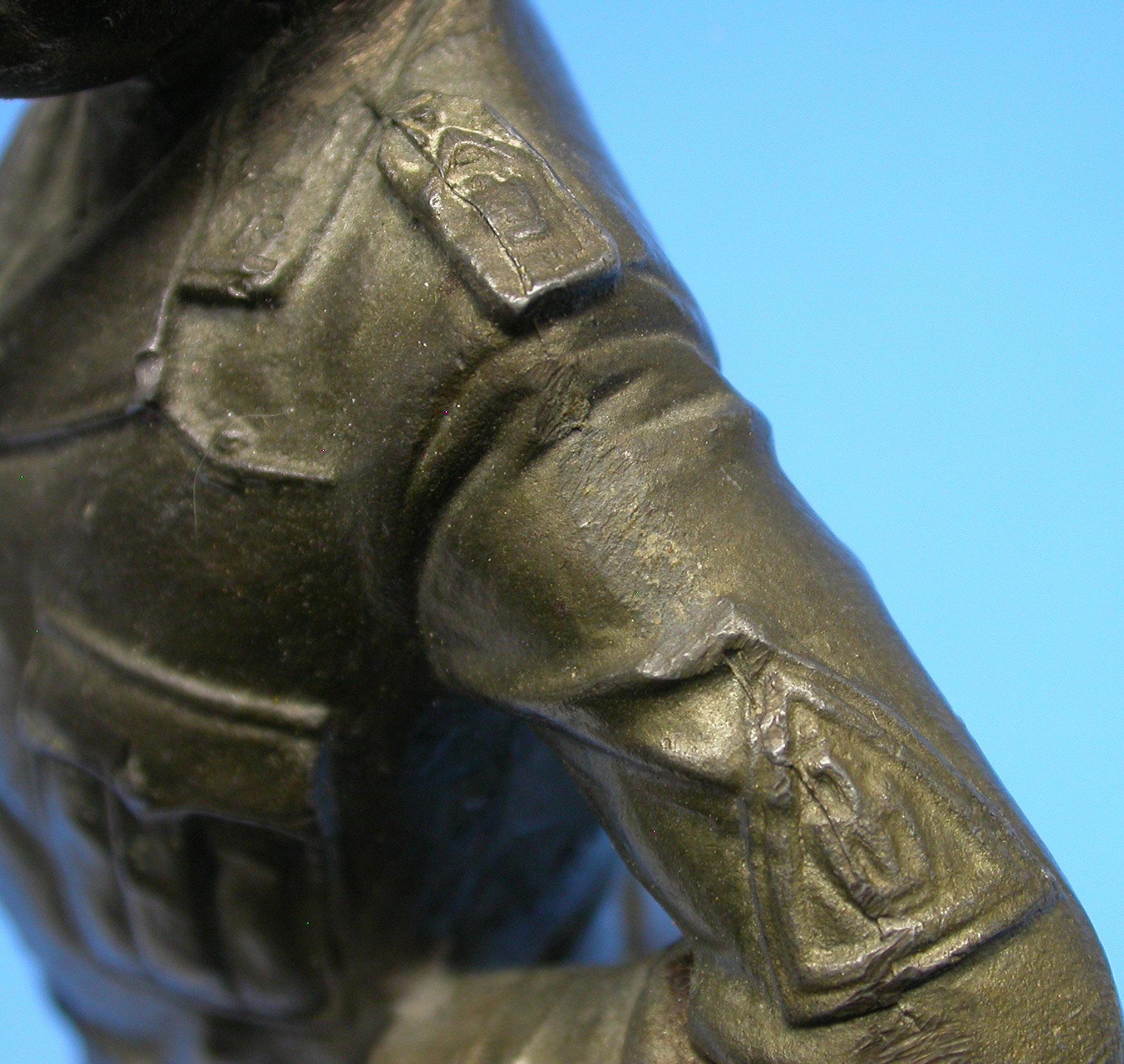 Fascist Italian WWII Mussolini Statue