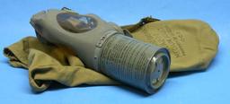 US WWII Non-Combatant Gas Mask (MOS)