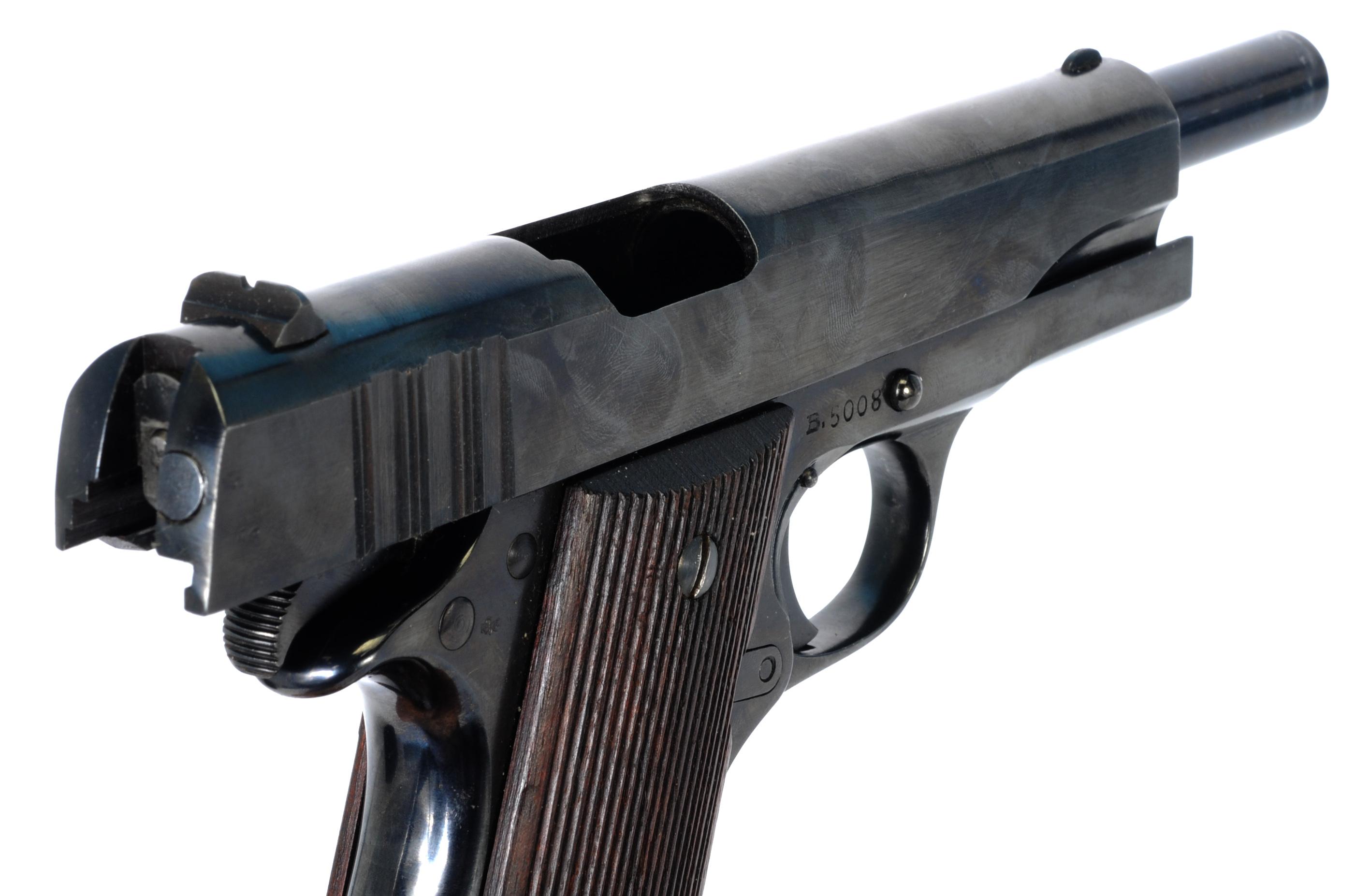 British Used Argentinian Ballester Molina 1911 45 ACP Semi Auto Pistol FFL Required B5008  (RBX1)
