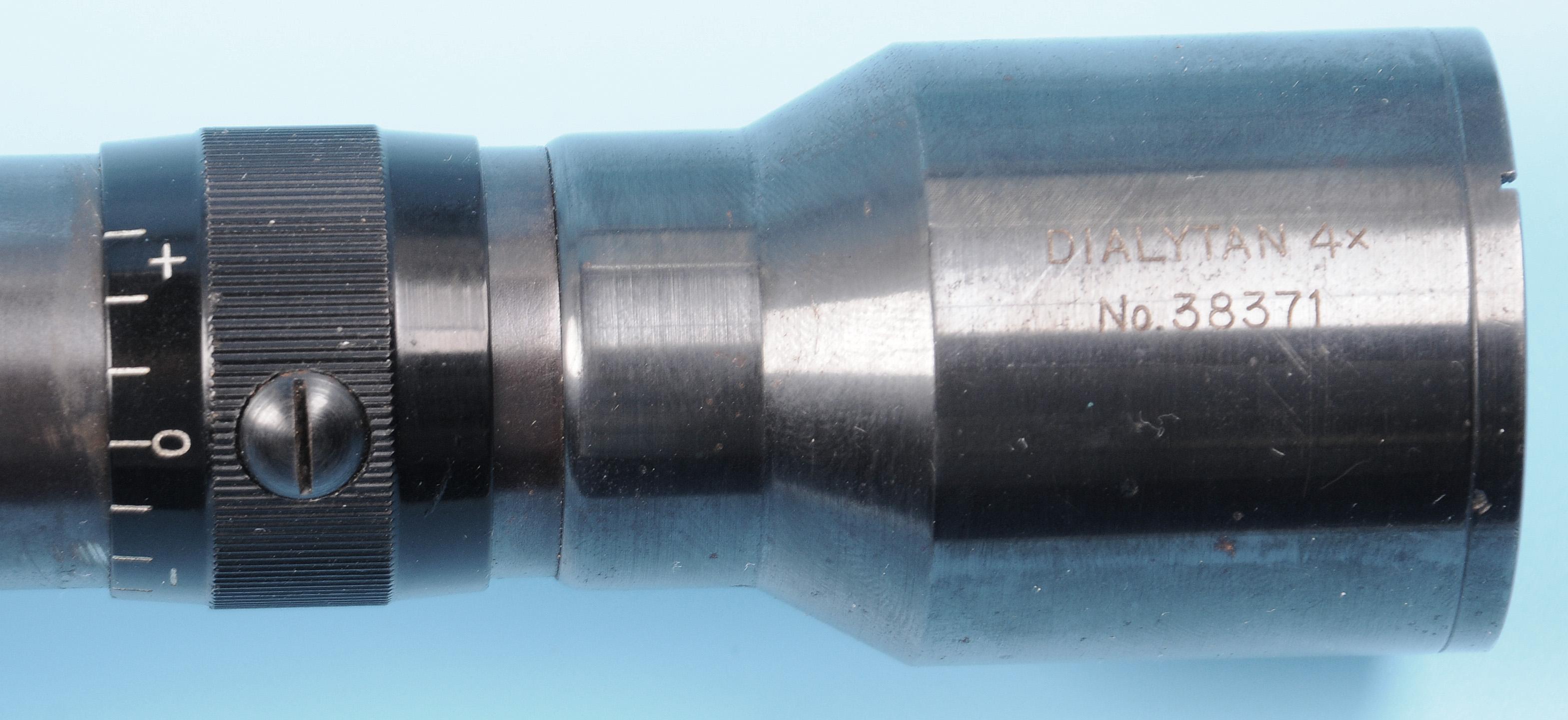 German Hensoldt Wetzlar Dialytan 4X Scope (ENV)