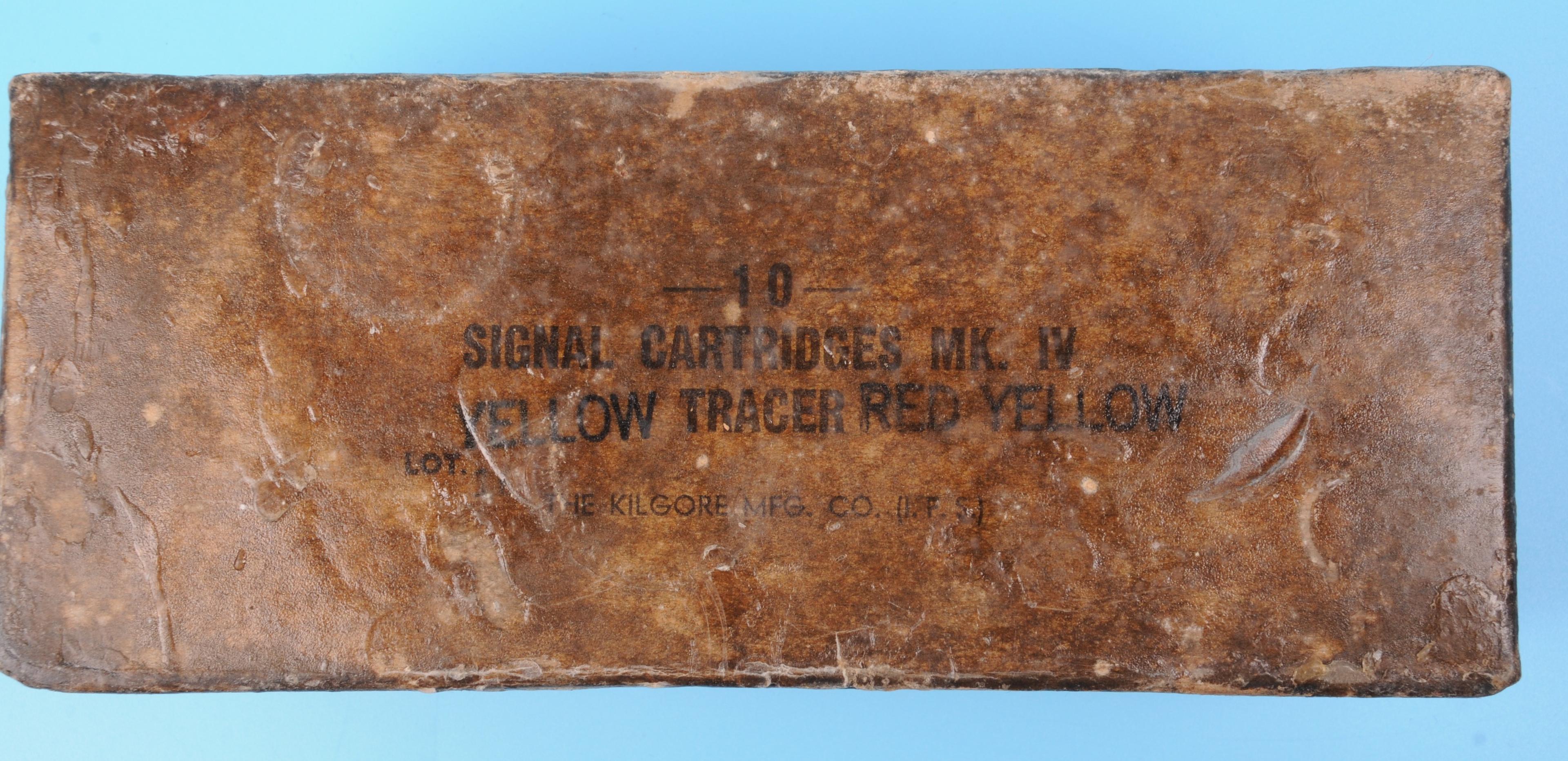 10 US Military WWII MARK IV Signal Cartridges  (SDA)