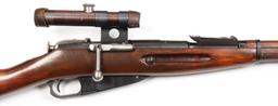 Soviet Military WWII era 91/30 7.62x54r Bolt-Action Sniper Rifle - FFL # 24925 (CQQ1)