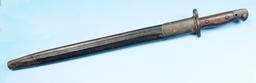 British World War I M-1907 No. 1 Mk. 3 Enfield Bayonet & Scabbard (HKR)